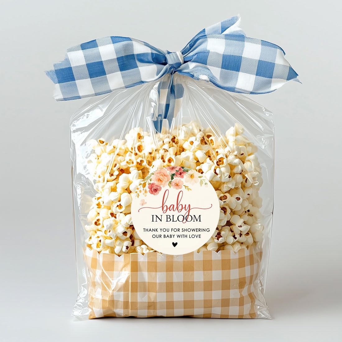 120 x Baby in Bloom Stickers – Wildflower Baby Shower Favor Labels – Round Floral Thank You Tags for Party Bags and Gifts – 1.6 Inch - Image 5