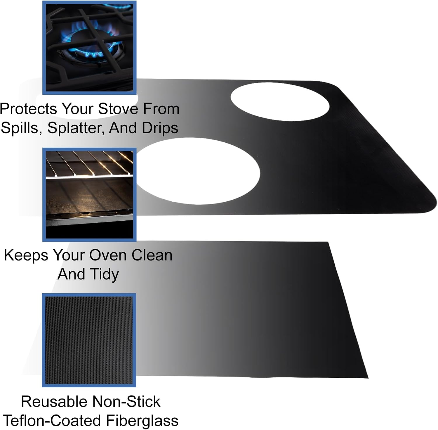 RecPro RV Stove Top and Oven Protector | Fits, Greystone and Furrion