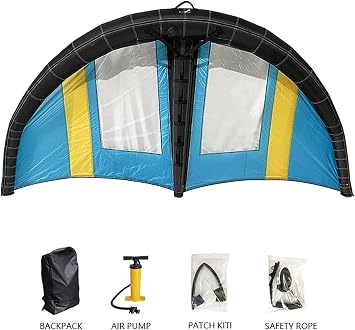 Portable Handheld Inflatable Surf Wing, Inflatable Wing Surfboard Hydrofoil, For Beginner Novice Water Snow Flying Wing, Excellent Water Sports Gear