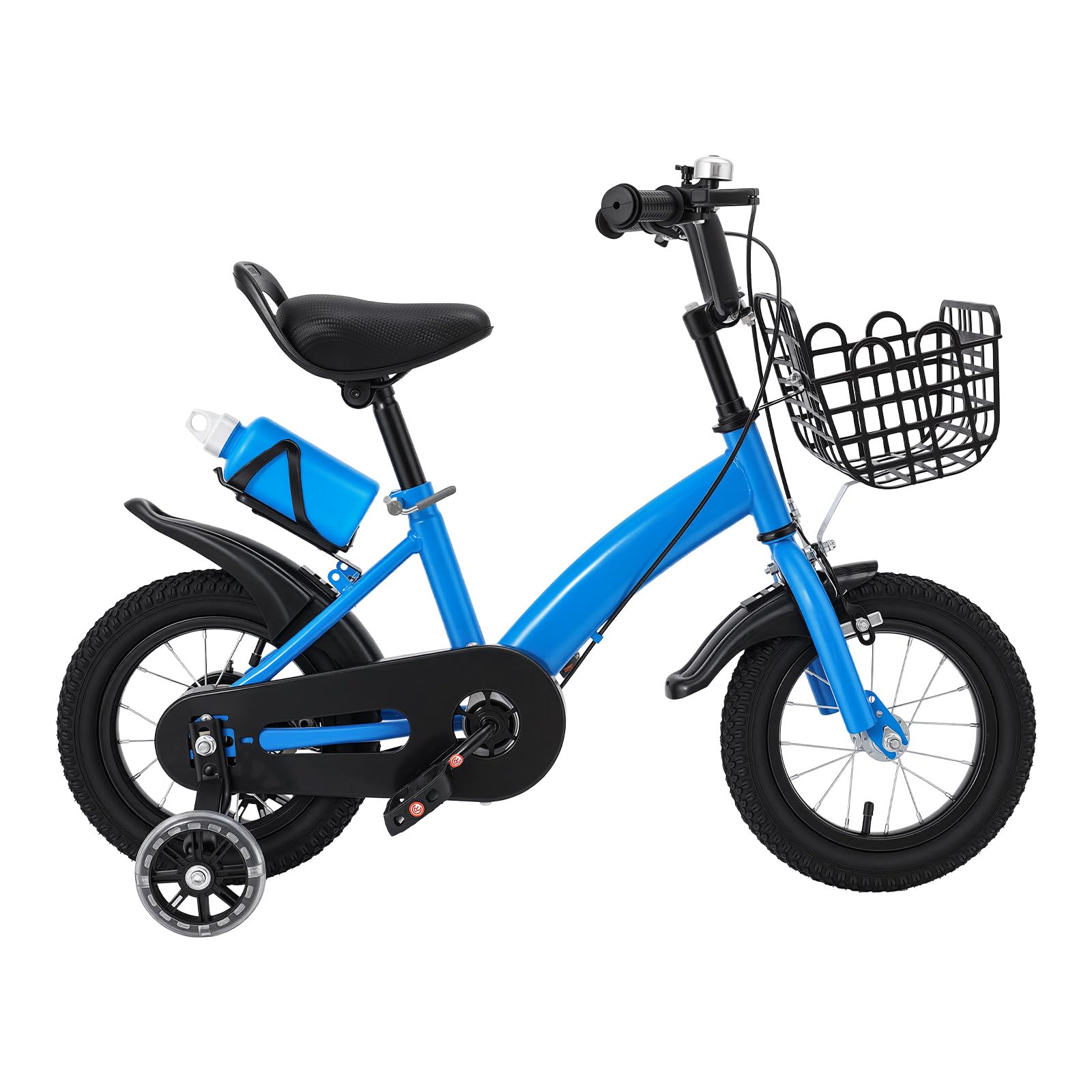 Bicicleta infantil de 12 pulgadas para niñas y niños con ruedas