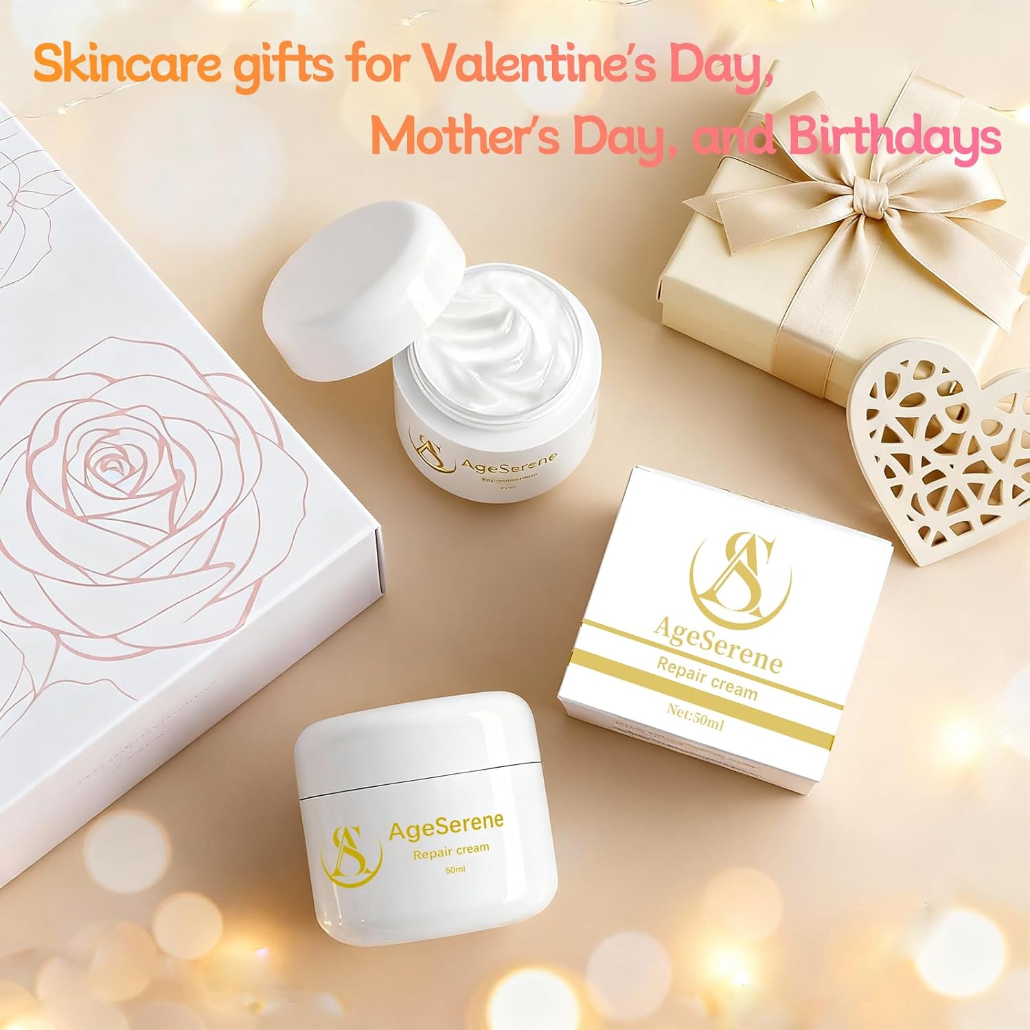 Face Moisturizer, Barrier Repair Cream with Ceramide, Hyaluronic Acid and Vitamin E, Long Lasting Hydration & Rich Moist, Hypoallergenic, Alcohol-Free, Non-Comedogenic - Image 9