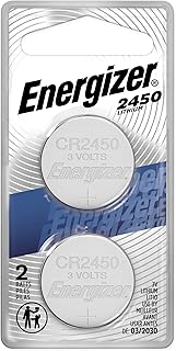 Energizer 2450 Lithium Coin Battery, 2 Pack