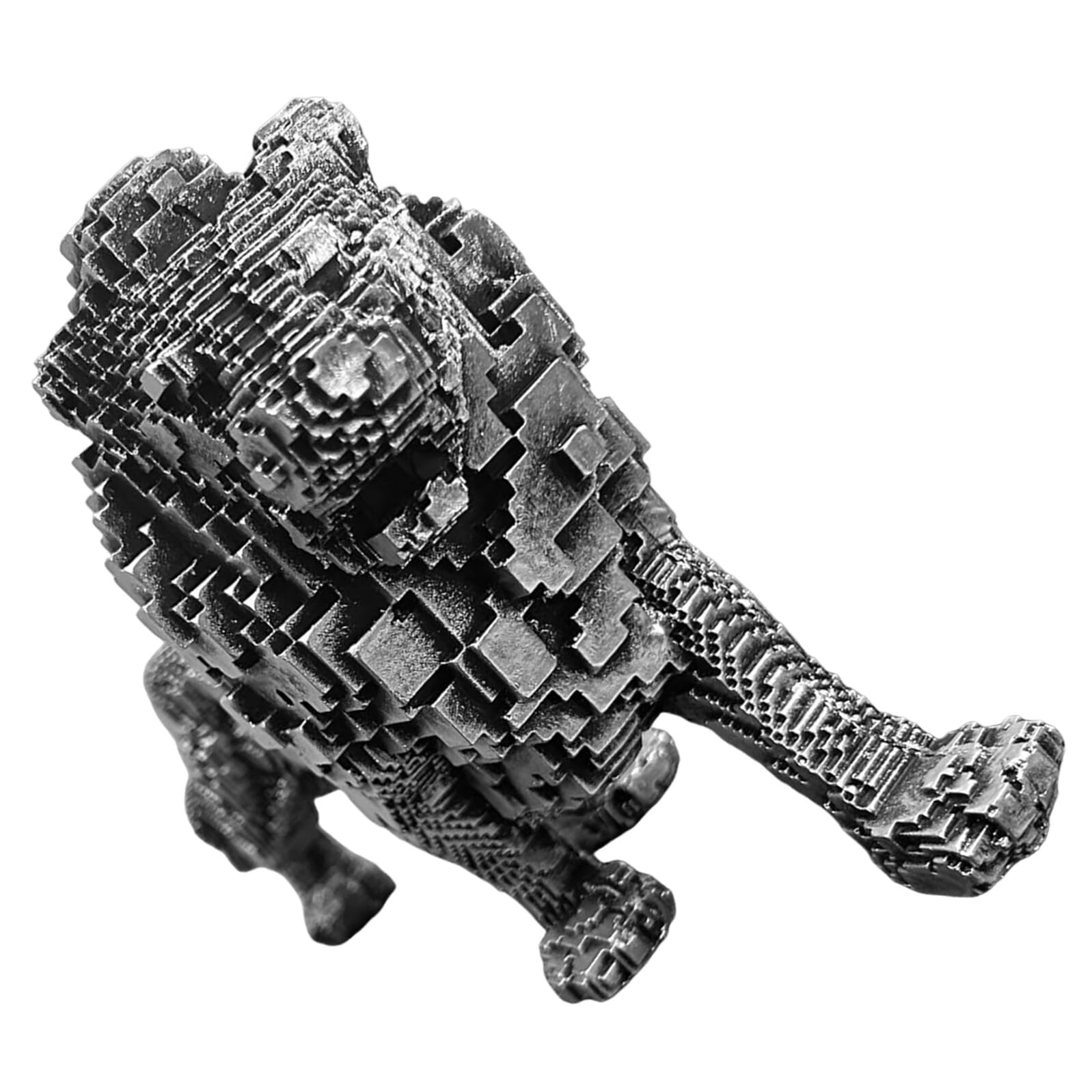 Scultura da Tavolo in Resina a Forma di Leone 3d Geometrico, Finitura Liscia, Stile Artistico Vintage per Decorazione Soggiorno e Regalo per Inaugurazione Casa