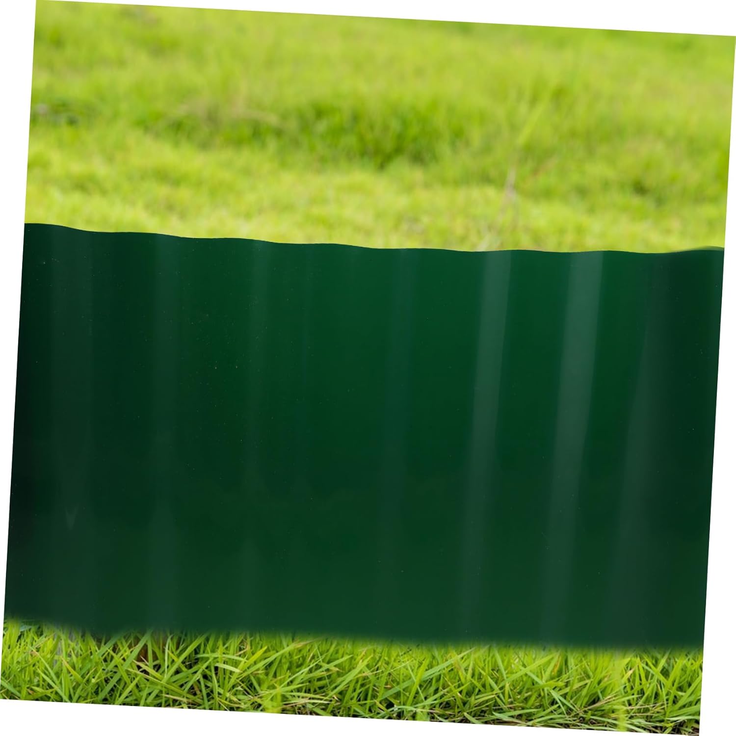 2rolls Garden Border Edging Fence Decorative Wave Shaped Temporary Fencing for Dogs Backyard Easy to Install for Outdoor Lawn Decor