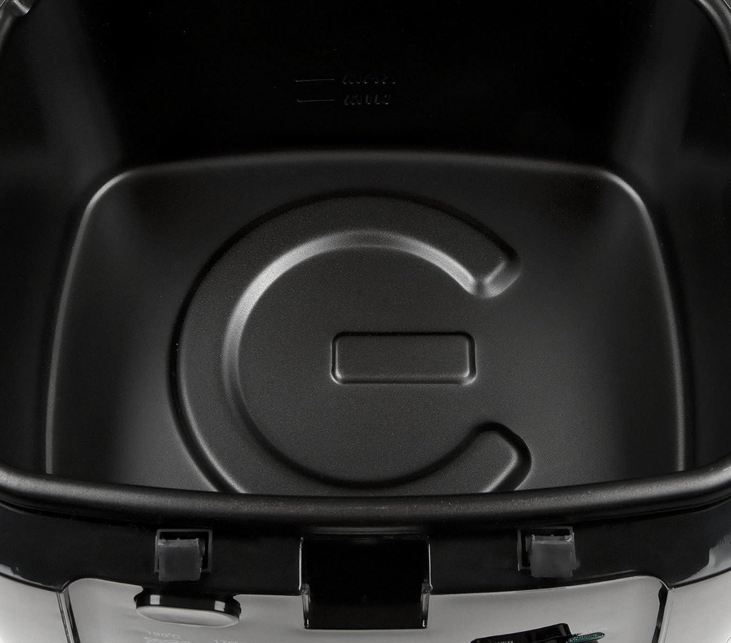 Girmi FG21 Friggitrice, 1800W, 2,5 L, Antiaderente, Nero Girmi FG21 Friggitrice, 1800W, 2,5 L, Antiaderente, Nero