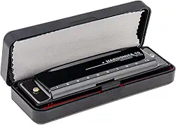 OriGlam Blues Harmonica Harp Mouth Organ, 10 furos C Key Harmonica para adultos iniciantes