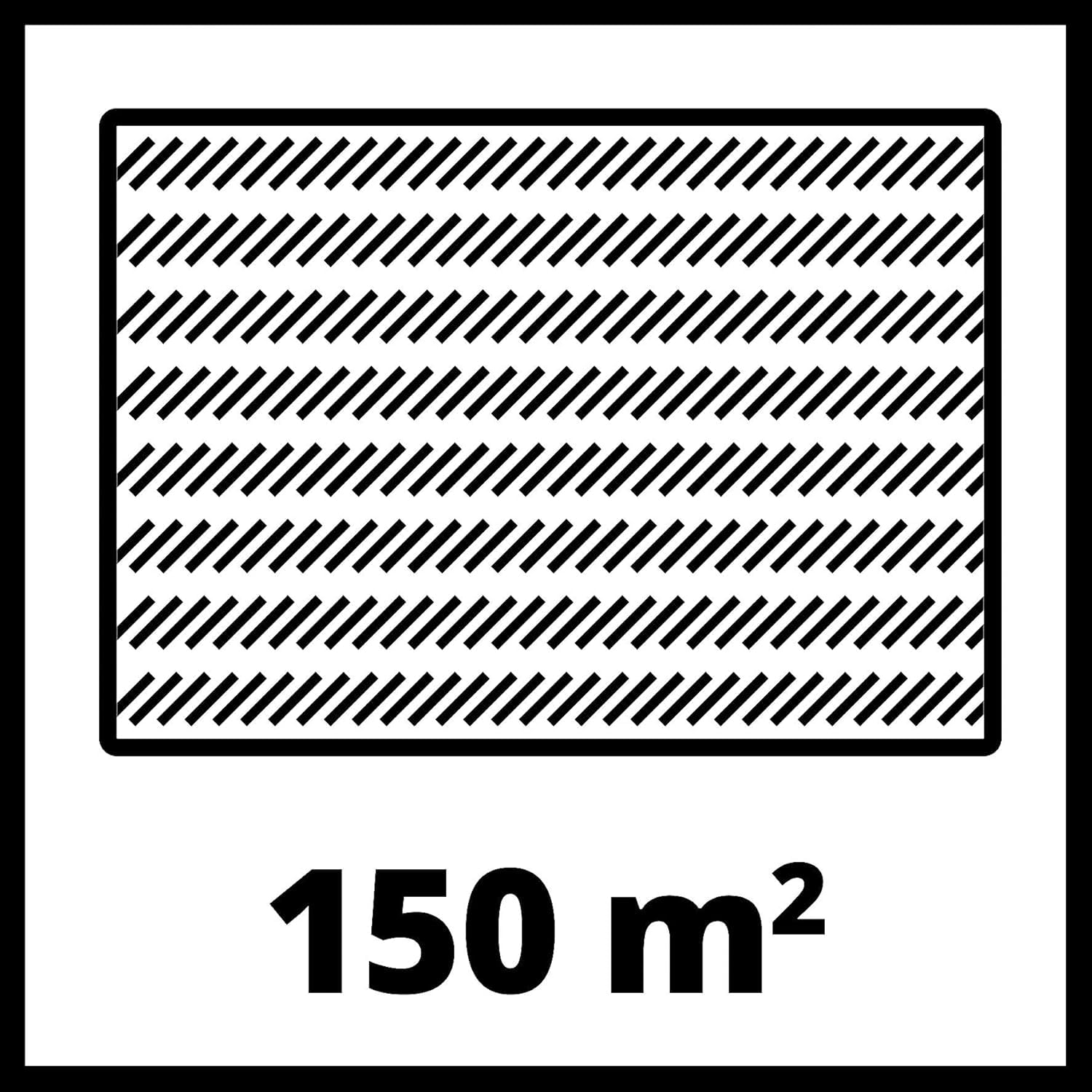 Einhell Tondeuse à Gazon Manuelle GC-HM 300 (Jusqu’à 150 m², Cylindre de Coupe, 5 Lames en Acier, réglage de la Hauteur de Coupe sur 4 Niveaux de 13 à 37 mm, bac de ramassage de 16 litres)