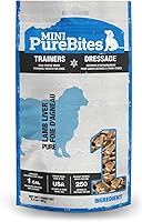 PureBites Mini Lamb Liver Freeze Dried Dog Treats - 1 Ingredient USA Made, High Protein Low Cal Training Rewards 2.4oz