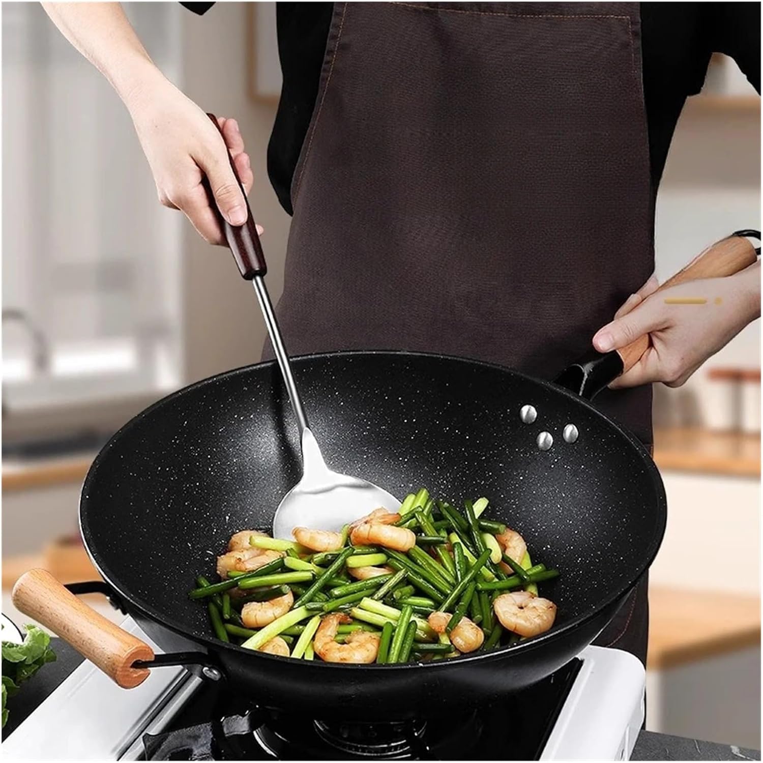 Cooking Cookware 5-piece Set! Soup Spoon/spatula/spoon 304 Stainless Steel