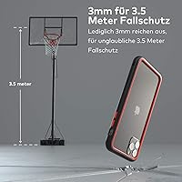 Vista 2 de RhinoShield CrashGuard NX - Funda protectora de diseño delgado absorbente de golpes compatible con iPhone 11 Pro Max, protección contra caídas de 11