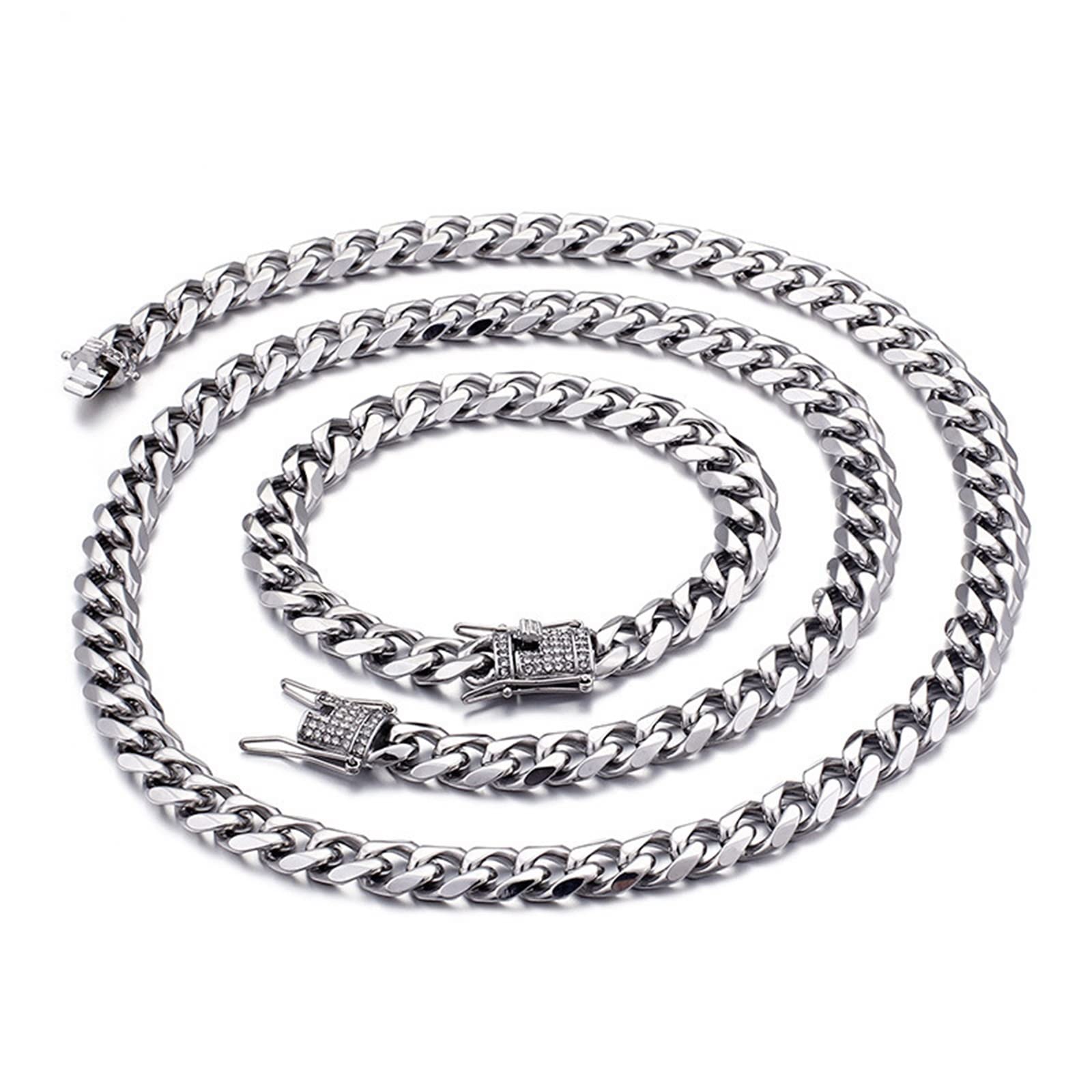 Bracelet Acier Inoxydable Doré, Bracelet Jonc Homme Rock Hip-Hop Cadeau Saint Valentin Bracelet