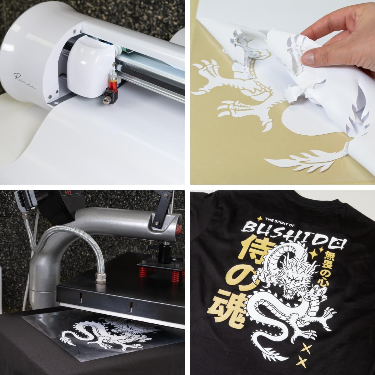 Siser Romeo® Pacchetto Starter - Include Plotter da Taglio ad Alta Definizione Romeo, Vinili Termoadesivi e Stampabili, Accessori e Abbonamento Leonardo™ Pro