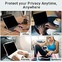 Vista 5 de PYS® Protector de pantalla magnético de privacidad para Samsung Galaxy Tab S9 Plus 2023/Tab S9 FE+ Plus/S7 FE 5G, S8 Plus, S7 Plus de 12.4 pulgadas