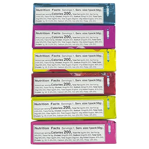 Miniatura 3 de Puchao Gummy n' Soft - Caramelos masticables japoneses (paquete de 6) de cola, ramune, uva, fresa, melón, mango surtido de regalo