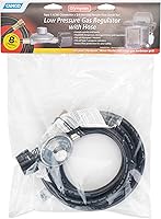 Vista 3 de Camco Low Pressure Gas Regulator Rated at 70,000 BTUs Per Hour Includes 8-Foot Hose Great for Camping, RVing, Grilling, and More (57704)