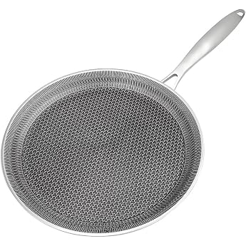 Crepe Pan Stainless Steel 26 cm Pancake Pan