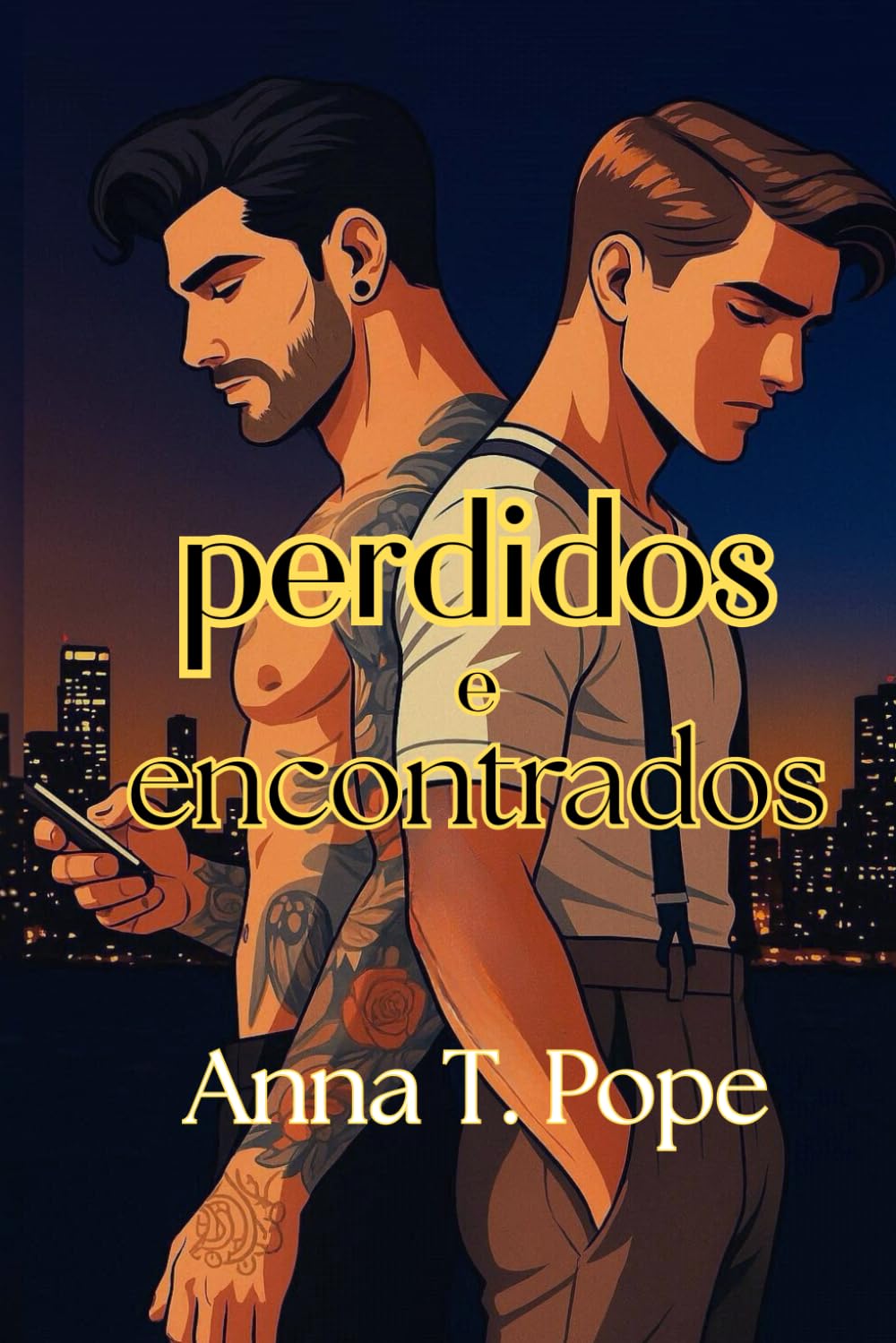 Perdidos e Encontrados (Lost and Found; Portuguese Translation): Uma segunda chance, um romance Rockstar M/M (FAMA (PT))