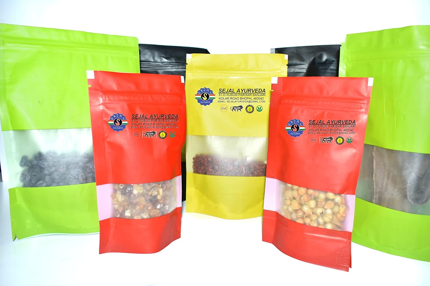 SEJAL AYURVEDA Kashmiri LEHSUN Himalayan Single Clove Garlic Snow Garlic Rich Aroma Strong Taste 4oz 125Gram RESEALABLE Bag