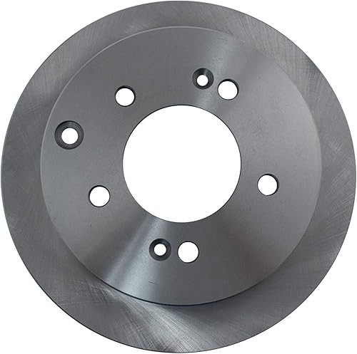 Miniatura 8 de TRQ Kit de pastillas de freno y rotor de cerámica trasera compatible con Kia Soul 2010-2013