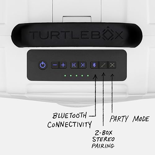 Miniatura 6 de Turtlebox Original Gen 3 Altavoz Bluetooth portátil para exteriores Ultra-ruidoso (120 dB), resistente al agua (IP67), resistente, resistente a los
