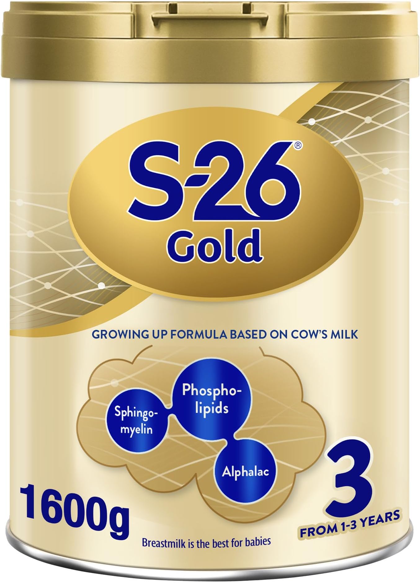 Gold Stage 3 Growing Up Formula, From 1 to 3 Years, 1.6kg