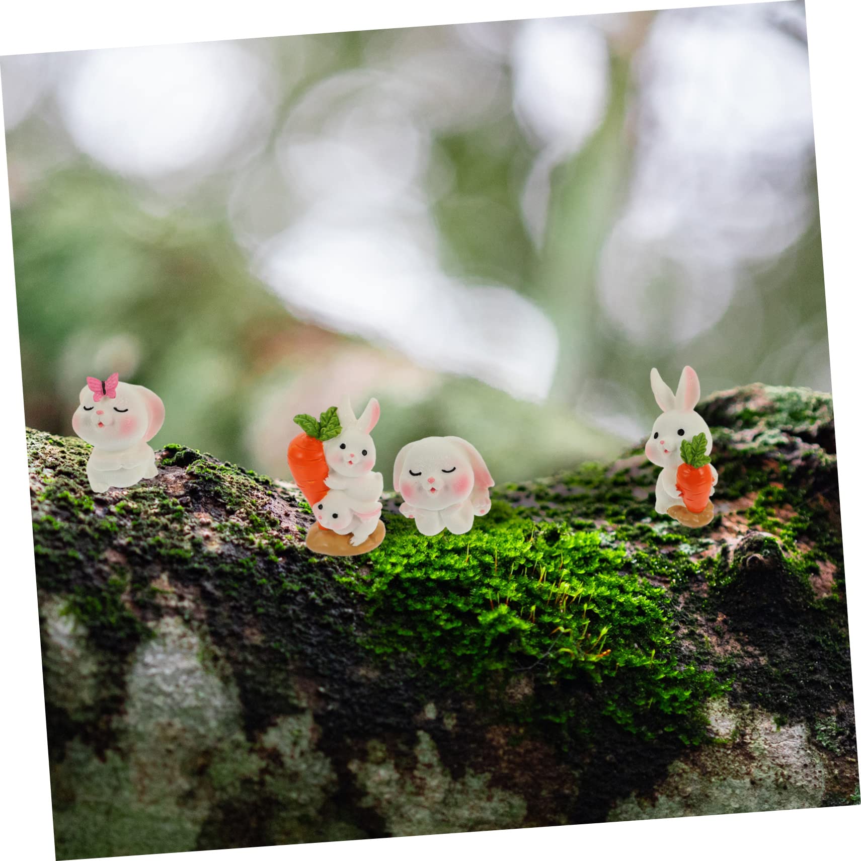 12 Stuks Mini-konijnenfiguur, Miniatuur Konijntje, Mini Konijn Ornamenten, voor Huisdecoratie, kan op Verschillende Plaatsen Worden Feplaatst 12 Stuks Mini-konijnenfiguur, Miniatuur Konijntje, Mini Konijn Ornamenten, voor Huisdecoratie, kan op Verschillende Plaatsen Worden Feplaatst