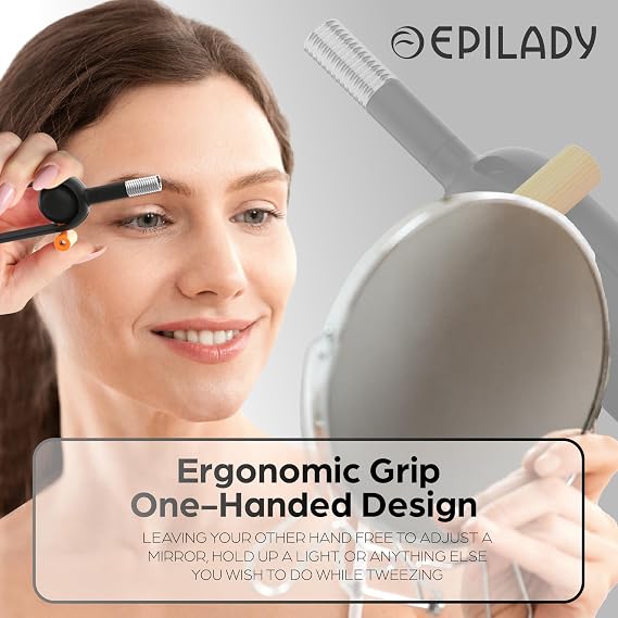 Facial Hair Remover Tweezers for Women, Non-Electric Upper Lip Chin Removal