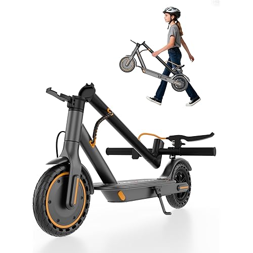 MAXSHOT Electric Scooter Adults & Big Kids, Top Speed 9/16/19/22MPH, 10/12/16/21/50Miles Range, 6.5"/8.5"/14" Tires Folding Commuter Escooter with Dual Suspension for Commuting, APP Control