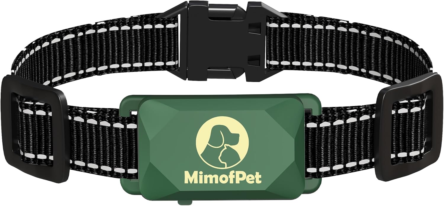 MIMOFPET Extra Receiver Collar for Outdoor Indoor Wireless Pet Barrier, Receiver Collar Only,Green