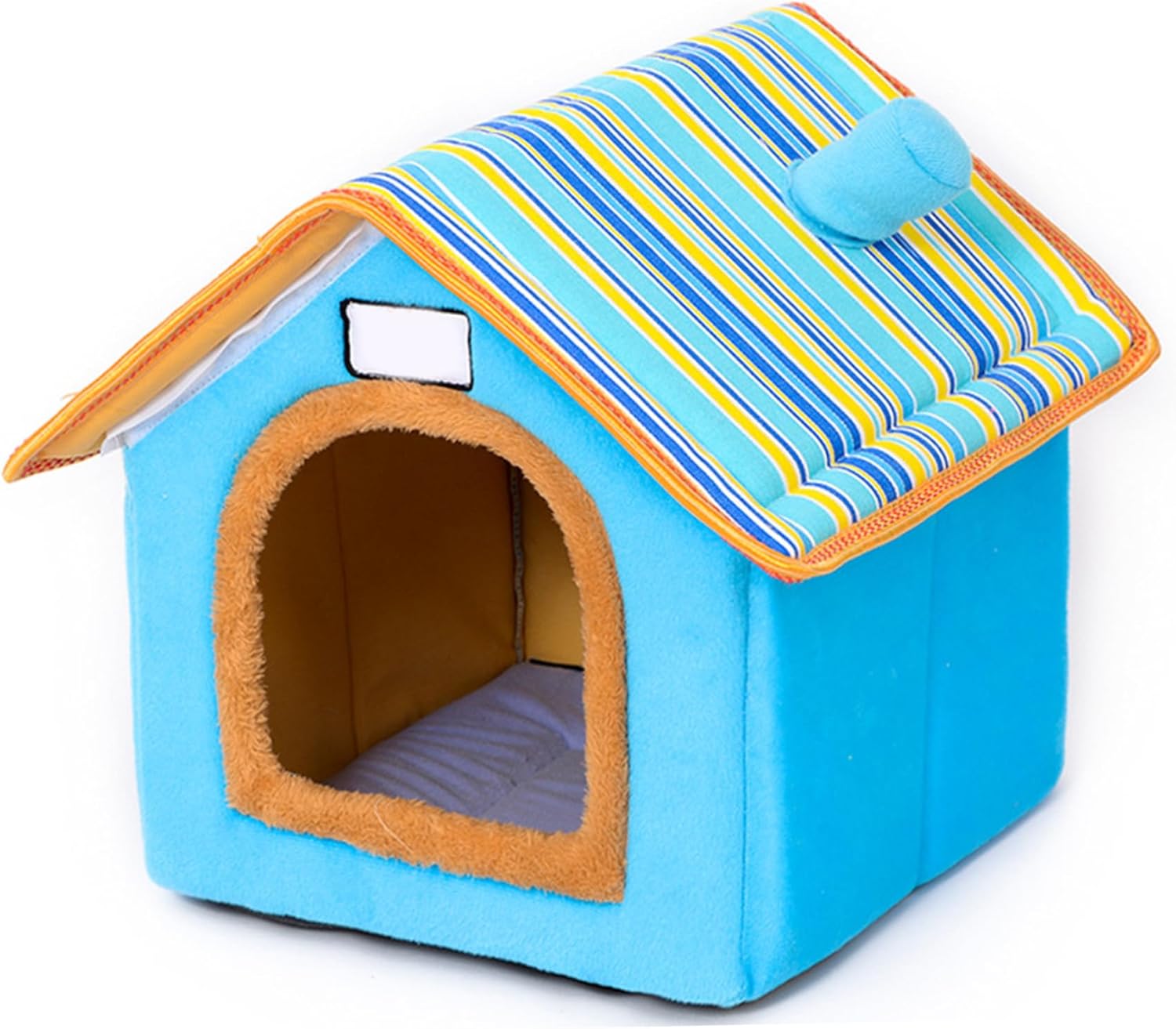 Dog House Indoor Warm Comfortable Removable Washable Playhouse Anti-Slip Bed