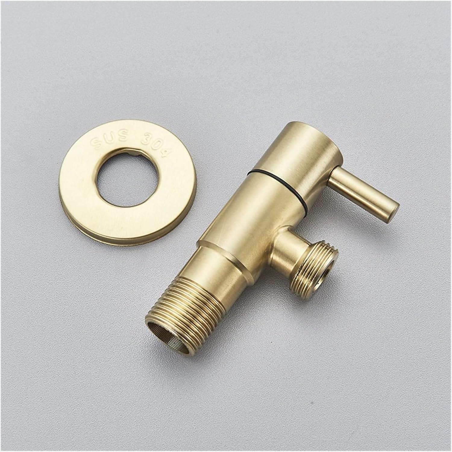 Bidet Single Cold Water Faucet Accessories Stainless Steel Hand Held Bidet Sprayer Set(One Color-Switch)