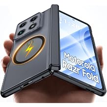 Magnetic Case for Motorola Razr Fold, Built in HD Screen Protector
