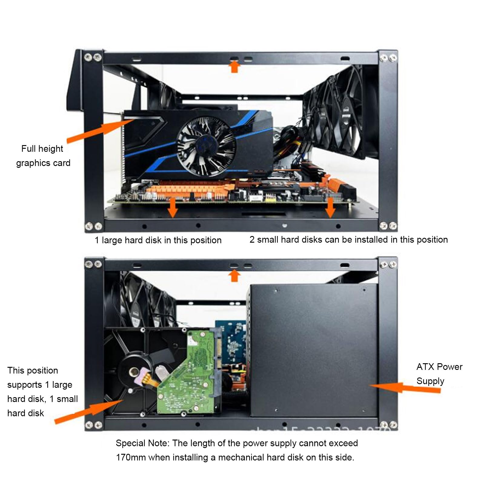 pc X79 Xeon / 16GB / GT1030 /ケース美品 Amazon.com: Open Frame Computer Case, Computer Rack ATX Open