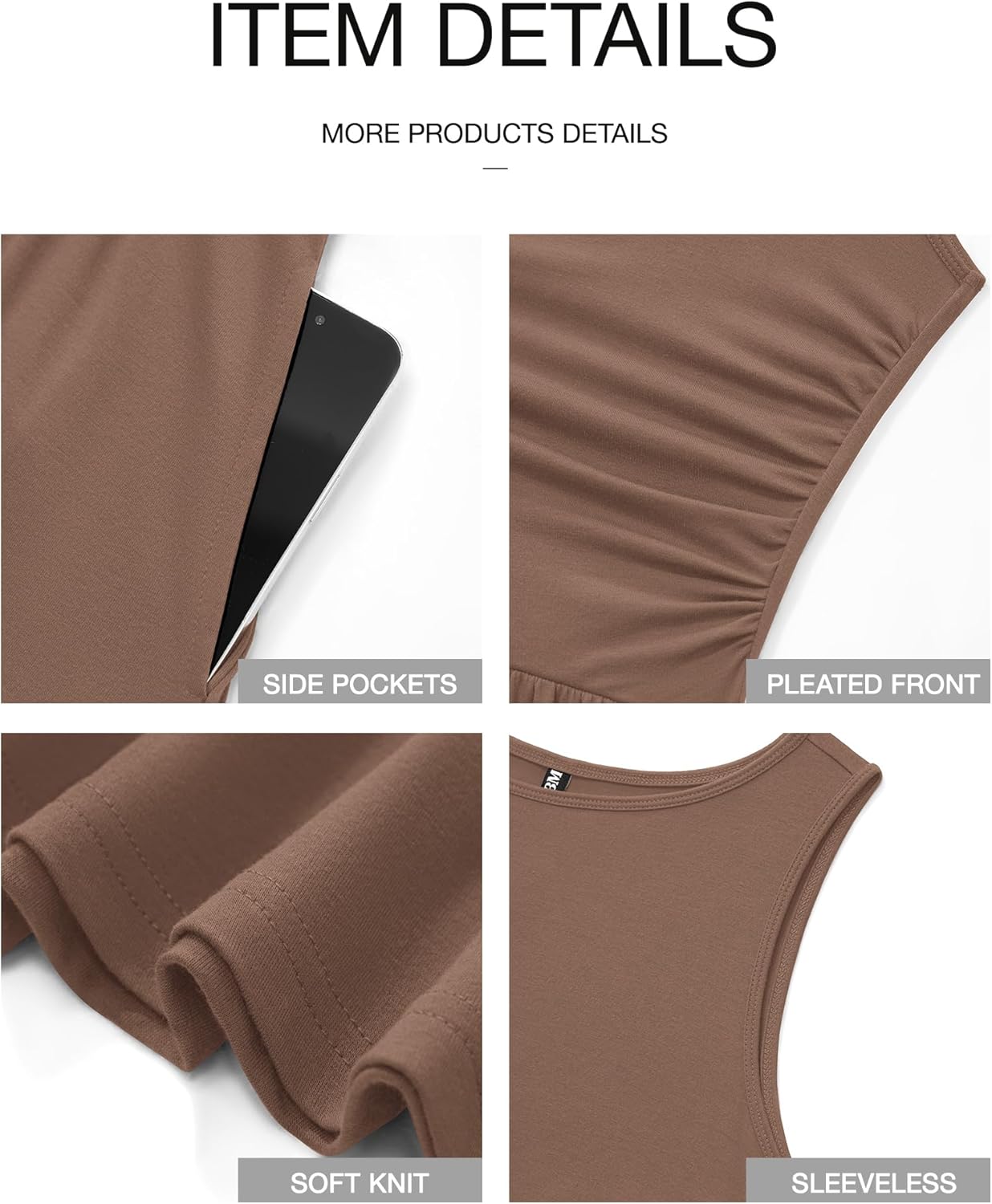 BTFBM Summer Maxi Dresses for Women 2026 Spring Sleeveless Casual Ruched High Waisted Long Sundress Flowy Beach Dress - Image 7