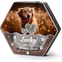 Personalized Pet Hair Shadow Box with Your Photo | Wooden Pet Fur Memorial Box | Dog Memorial Gifts for Loss of Dog | Pet Loss Sympathy Gifts | Pet Hair Keepsake Box