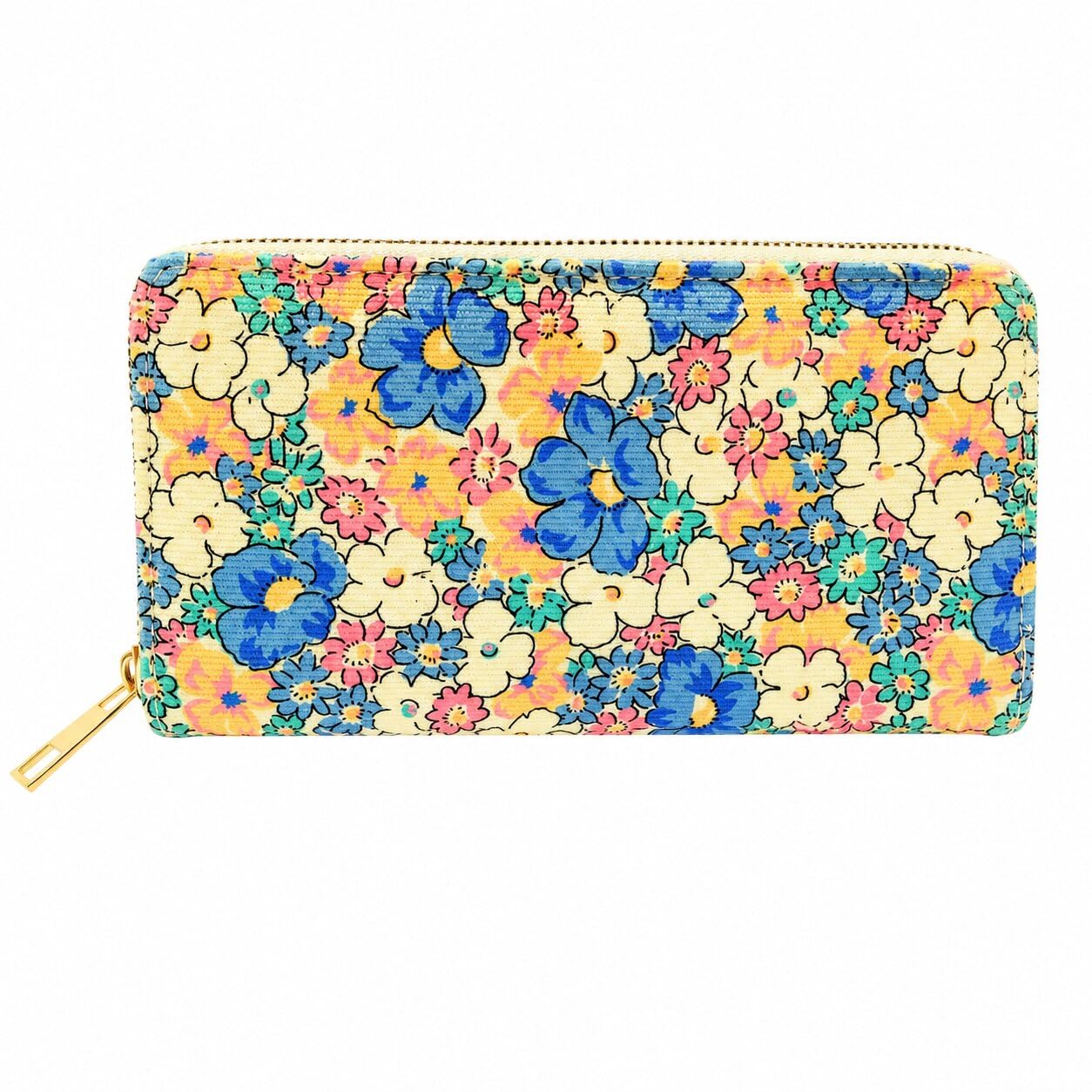 ek kabootar Floral Women's Zip Wallet | Stylish PU Leather Clutch with Card Holder & Coin Pocket | Multicolor | Pack of 1-picture-23