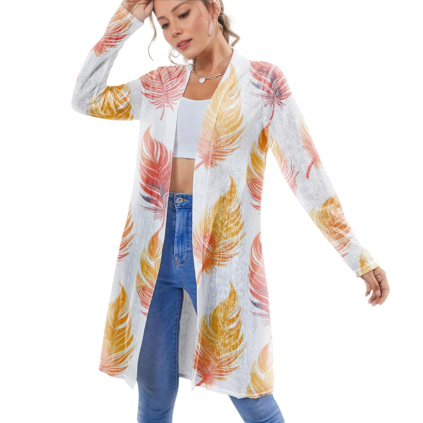 Long Sweater Cardigan for Women Comfy and Soft Casual Oversized Plus Size Beach Fashionable Cover Ups