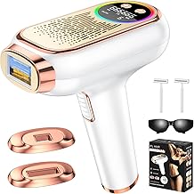 NIKYJM IPL Laser Epilator with Cooling, Innovative 3-in-1 Function HR/RA/SC, 9 Energy Level, 999,999 Flashes Epilator Pulsed Light for Men, Women, Legs, Armpits, Body (10 cm²)