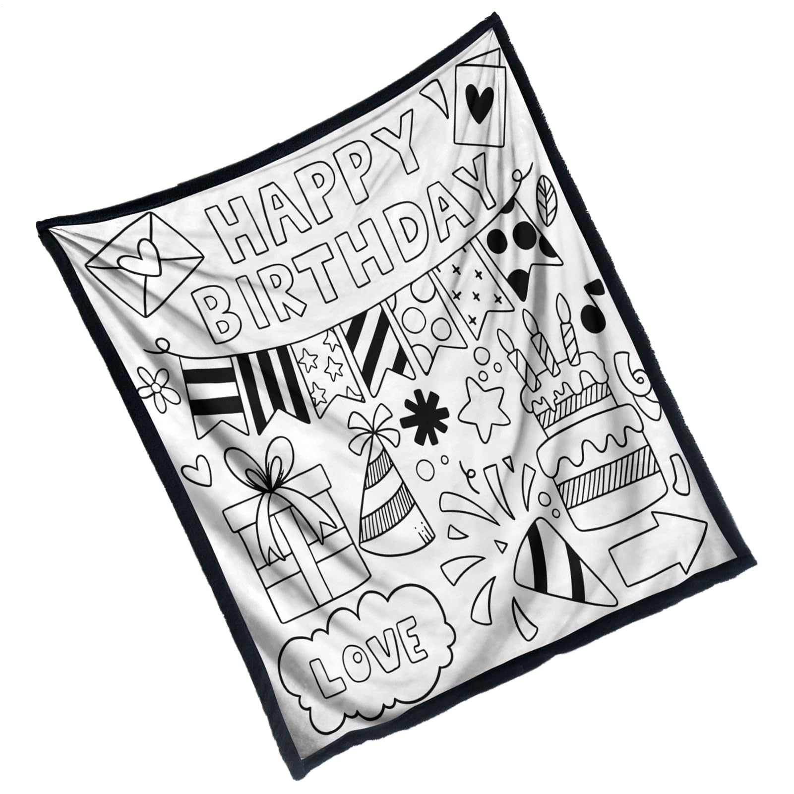 Couverture de coloriage lavable et réutilisable pour feutres - 8