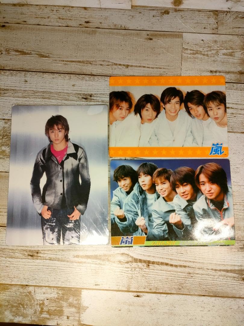 Amazon.co.jp: ? ?嵐大野智櫻井翔相葉雅紀二宮和也松本潤下敷き4枚