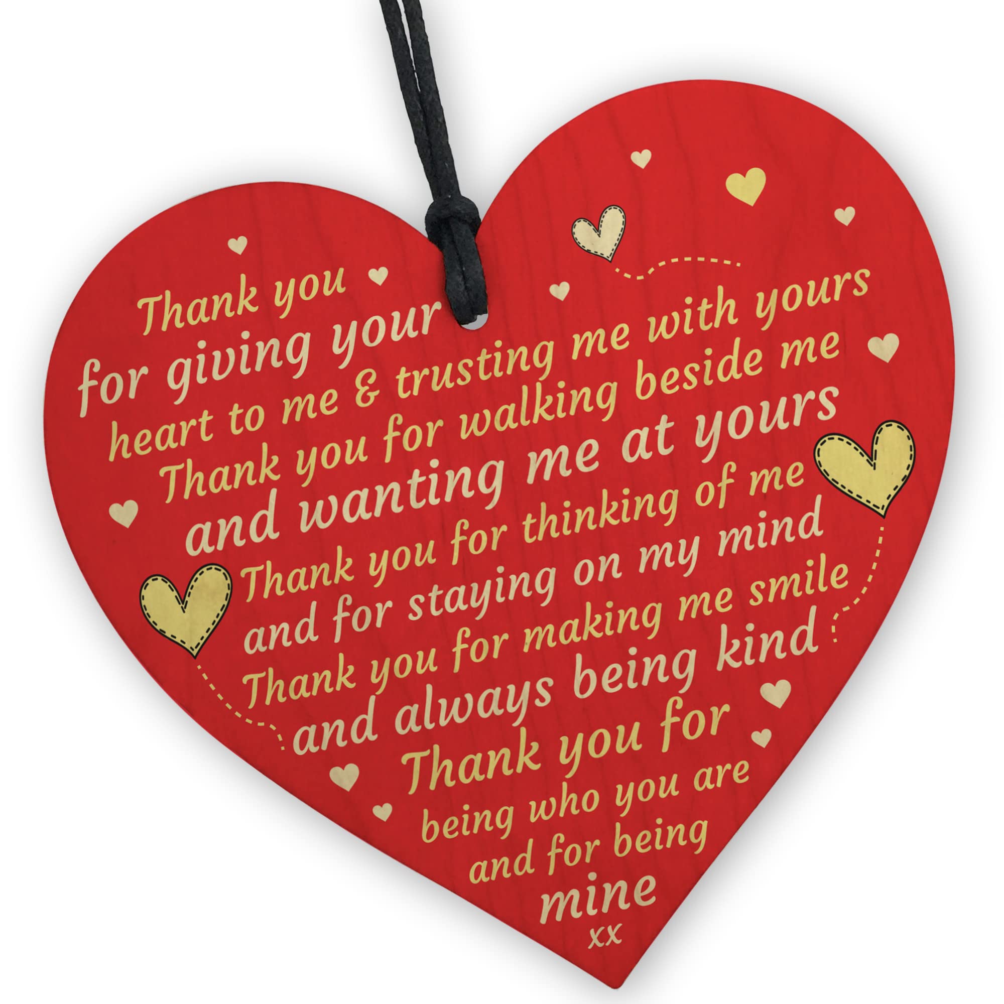 Red Ocean Valentines Gifts Boyfriend Girlfriend Husband Wife Thank You Anniversary Wedding Gifts