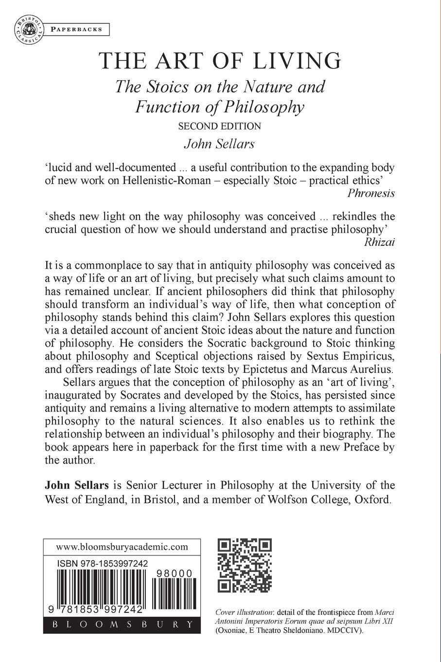The Art of Living: The Stoics on the Nature and Function of Philosophy (BCPaperbacks)      Paperback – March 5, 2009