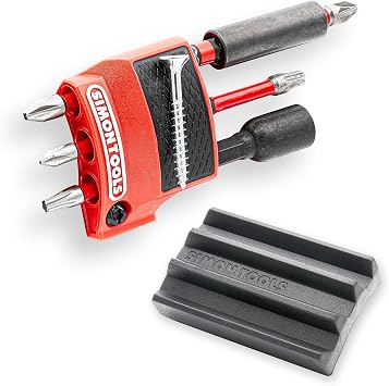 Bit Holder for Milwaukee M12 Gen3 and Magnetic Adhesive Bit Holder Bundle