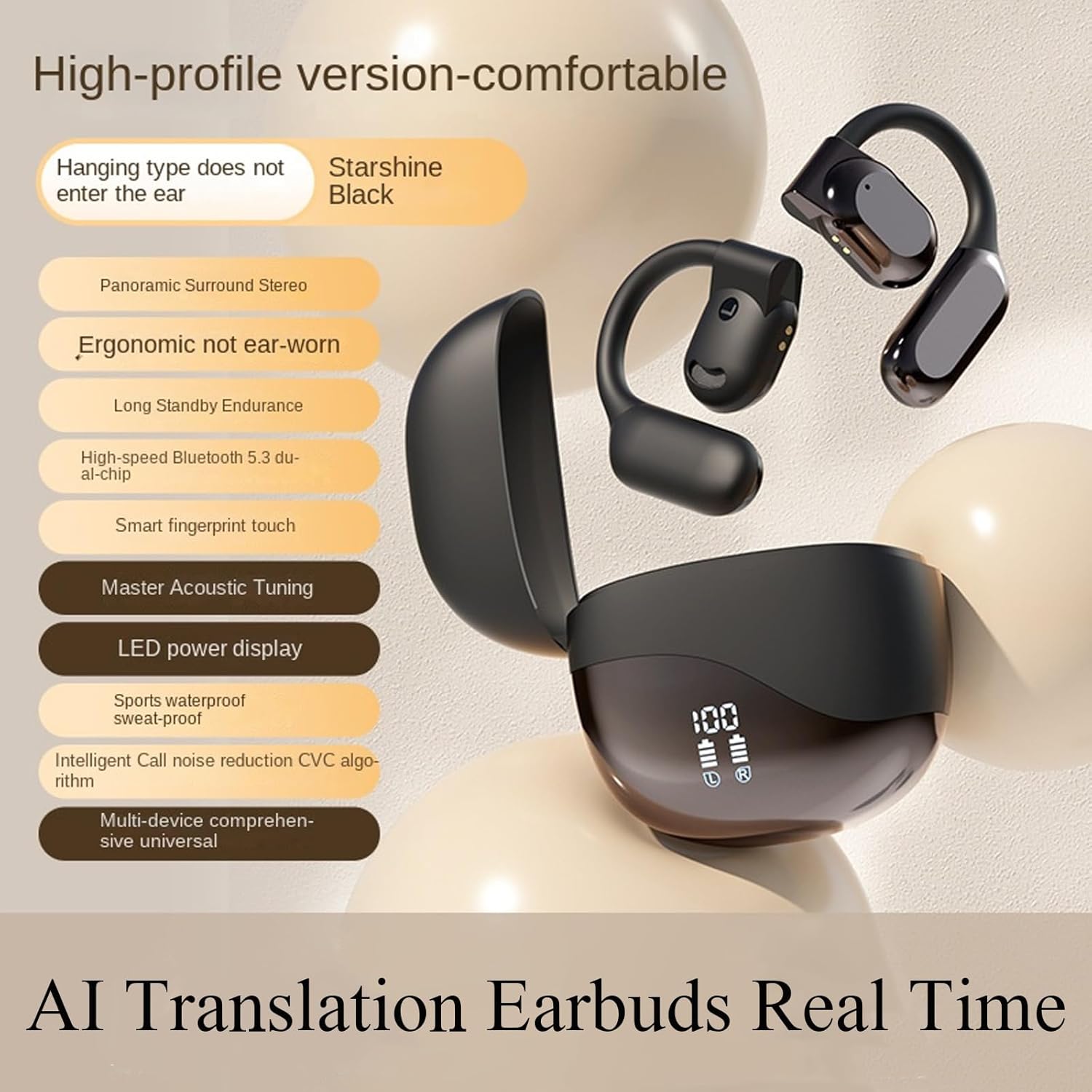 EARFORU M62 V5.46 Earbuds Features