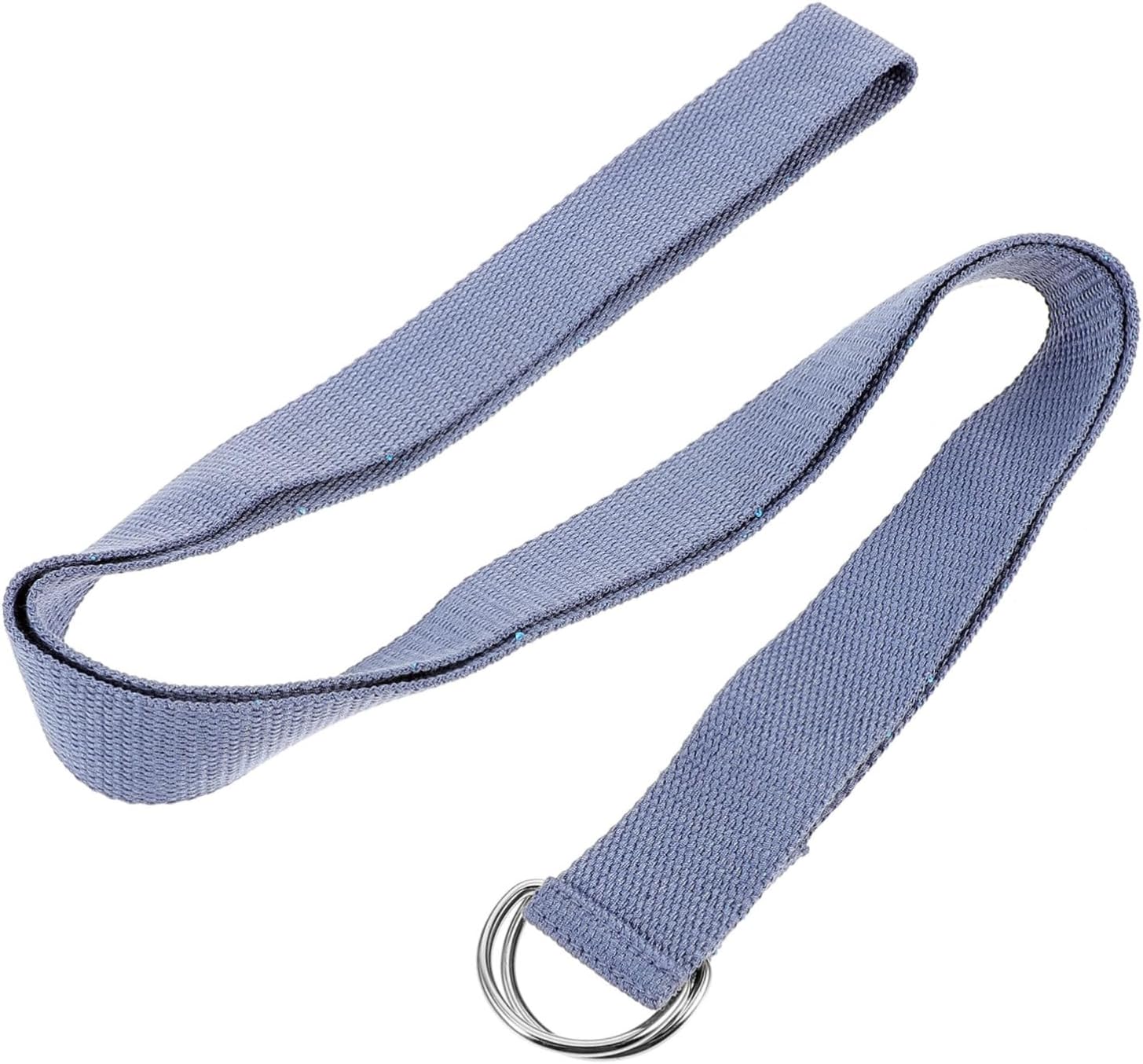 Daily Use Yoga Strap Stretching Band for Fitness Portable Exercise Tool for Flexibility Yoga Training and Physical Therapy Non Slip Design with Flower Pattern