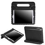 HDE Kids Case for iPad Mini 2 3 -Shock Proof Rugged Heavy Duty Impact Resistant Protective Cover Handle Stand for Apple iPad Mini 1 2 3 Retina (Black)