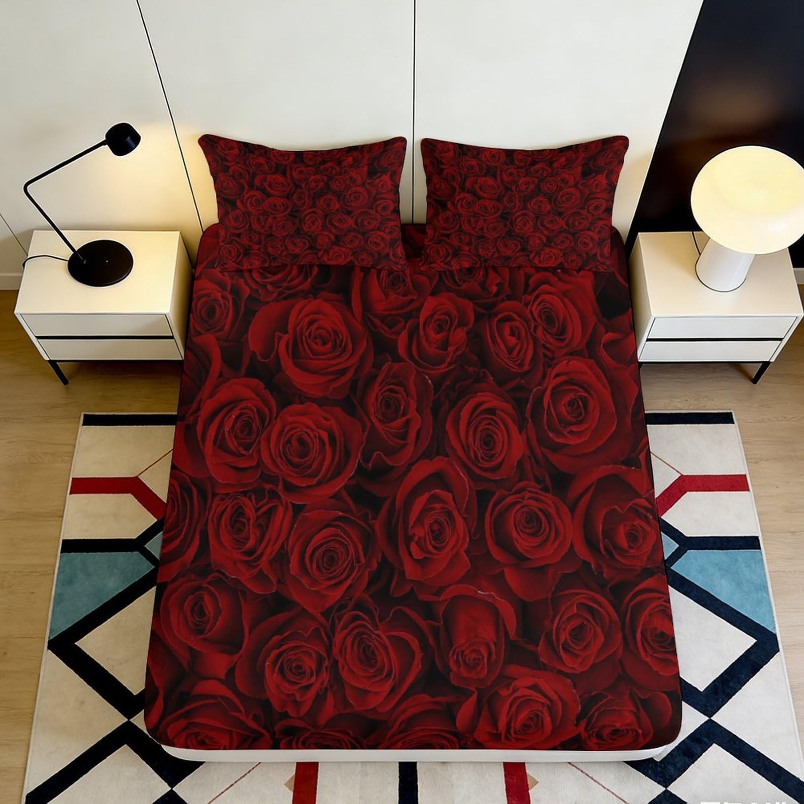 3D Printed Butterfly Fitted Sheet Microfiber Deep Pocket Bedroom Bedding Butterfly Mattress Fitted Cover Washable 120x200x25cm