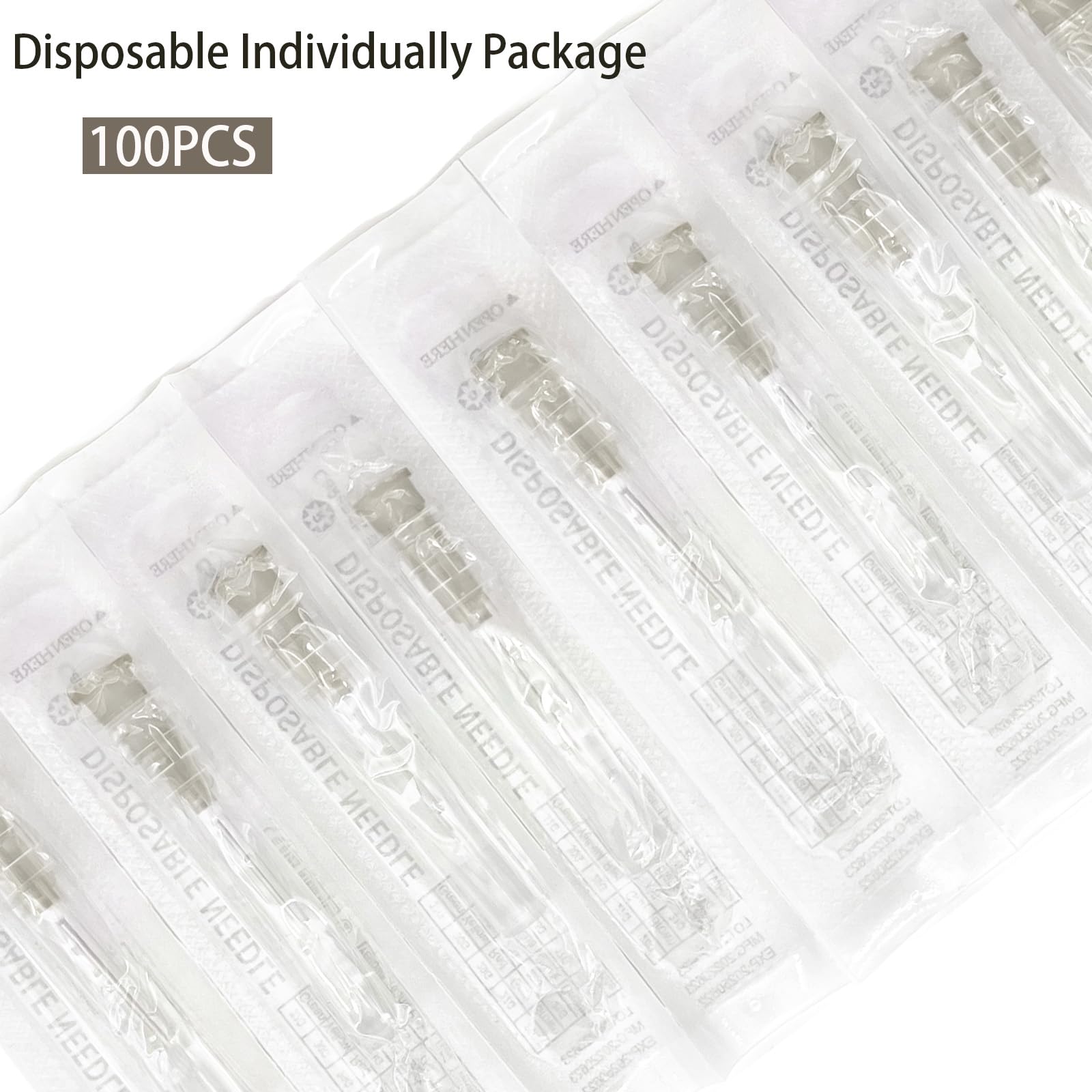 100 PCS 27g 5/8 in Luer Lock Lab Accessories,Individually Packaged — Amazon image 5