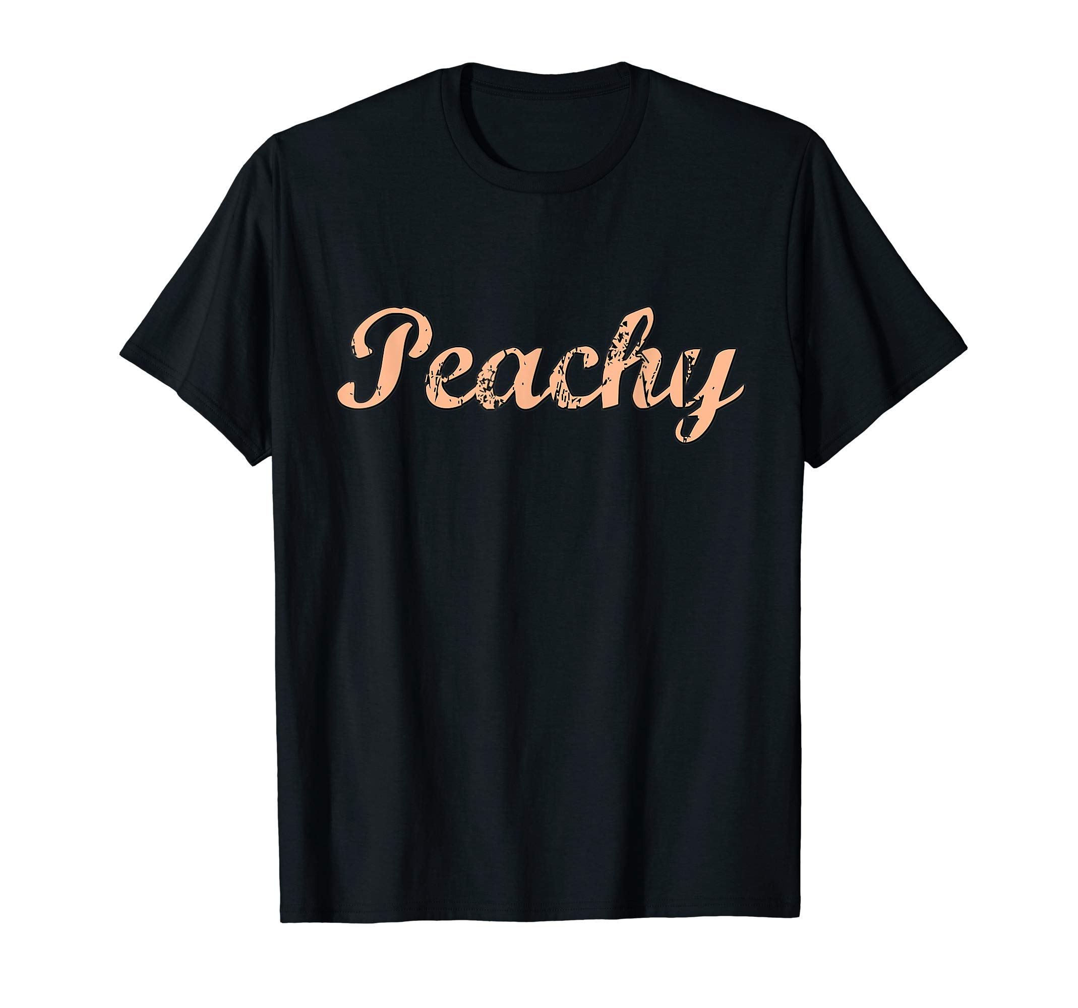 Fun Vintage Retro Classic Peachy Gift topPeachy Vintage Weathered Retro 70's Classic Peach T-ShirtOEKO-TEX STANDARD 100
