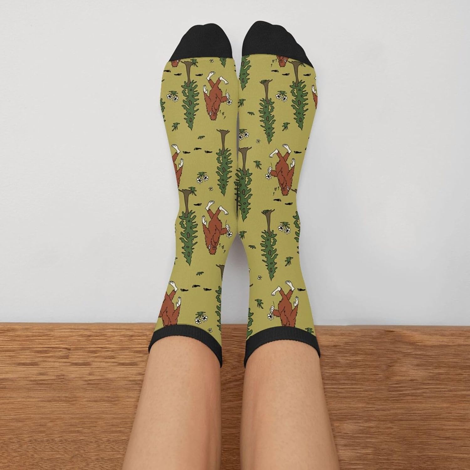 Novelty Fun Crew Socks Fashion Comfortable Men And Women Crazy Dress Socks image 3